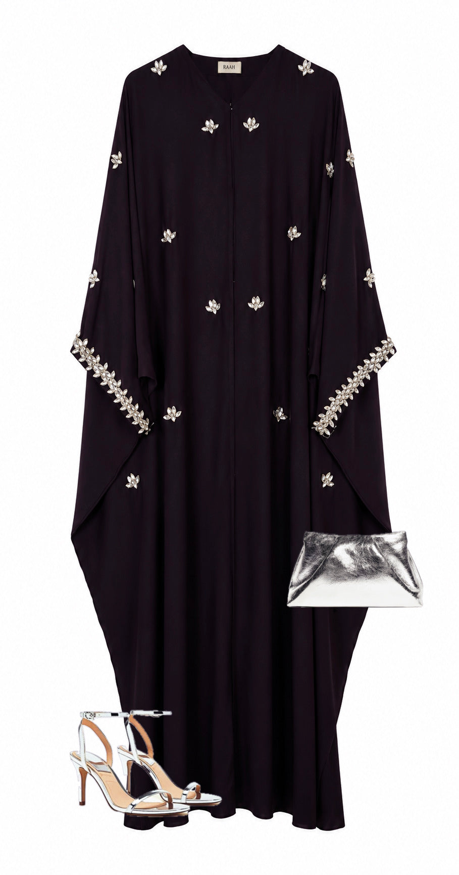 Aks Caftan - deep fig